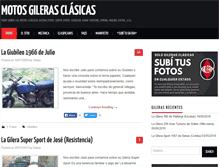 Tablet Screenshot of gilera150.com.ar
